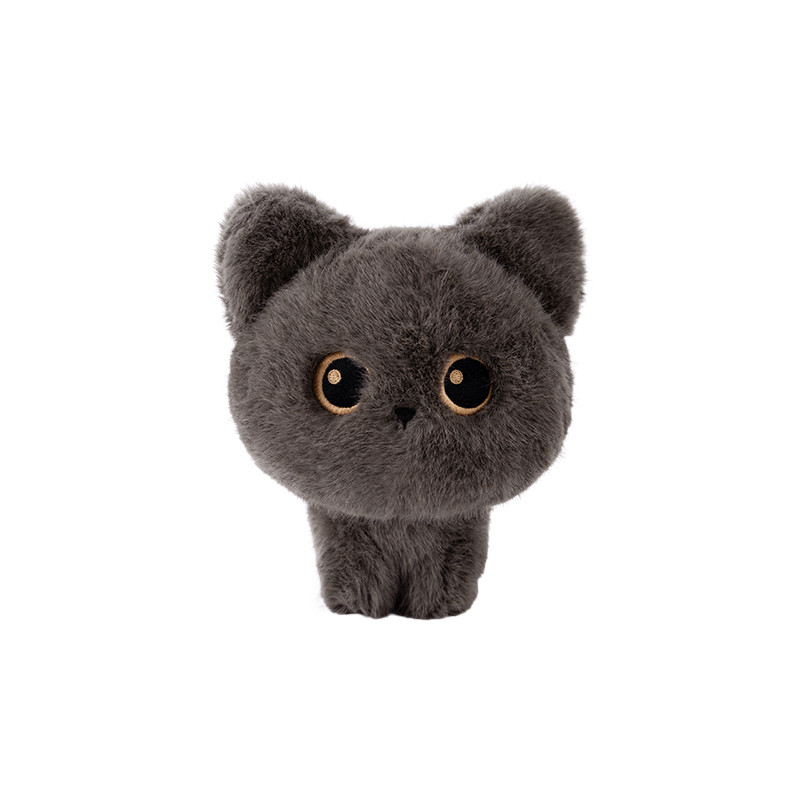 可爱三花猫咪公仔毛绒玩具