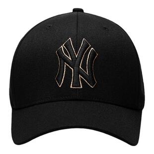 MLB国内专柜正品情侣可调节硬顶棒球帽男女刺绣运动帽子3ACP8501N