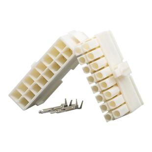 4145连接器接插件插头伺服电机端子电线接头公母接线端子塑壳10孔