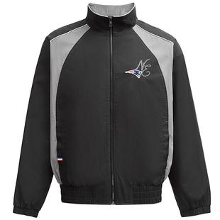 SEASON HIGH秋季NFL联名链条绣字母复古撞色舒适时尚夹克外套男装