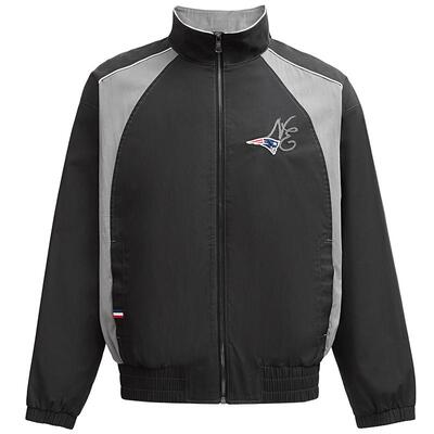 SEASON HIGH秋季NFL联名链条绣字母复古撞色舒适时尚夹克外套男装