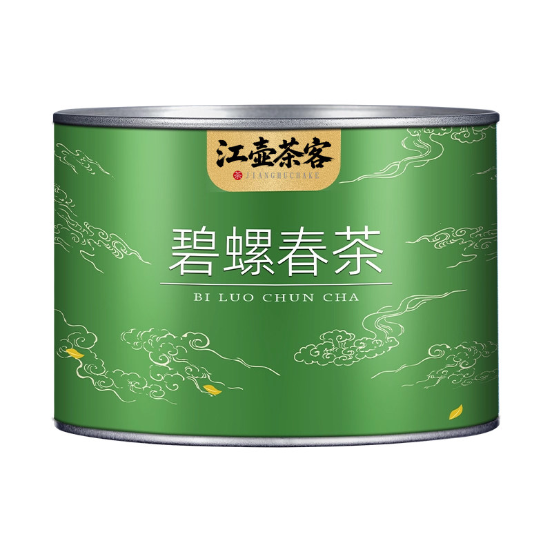 江壶茶客绿茶碧螺春2026新茶明前茶叶官方旗舰店正品浓香型自己喝