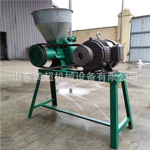 玉米小麦打面机278锥形磨面机 麸皮分离面粉机