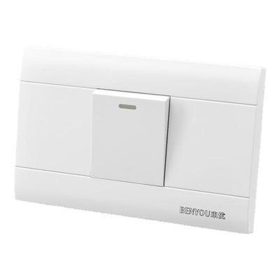 本优118型暗装墙壁开关插座面板