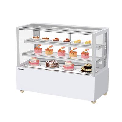 【支持定制】乐创无边框蛋糕展柜