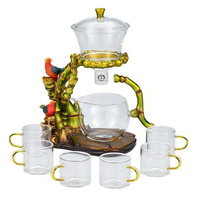 玻璃茶具高档自动泡茶壶分茶器