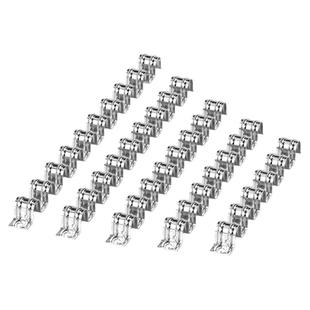 不锈钢排卡骑马卡管卡加厚连排16单边卡20固定水管卡扣联排线管夹