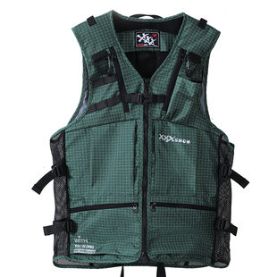 XXXsnow单板滑雪马甲可背板骑马野雪马甲坎肩双板坎肩机能背心