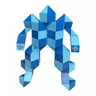 百变魔尺24段36节72幼儿园48阶96长条魔方108磨尺14儿童240段玩具