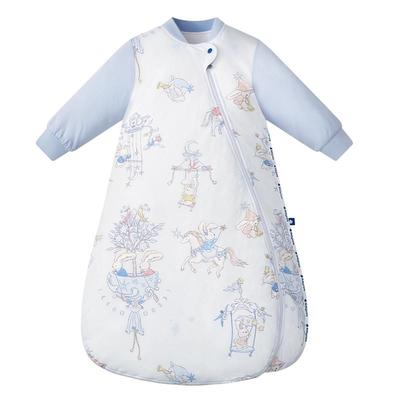 babycare婴儿睡袋秋冬加厚小月龄四季通用一体式防踢被子宝宝睡袋