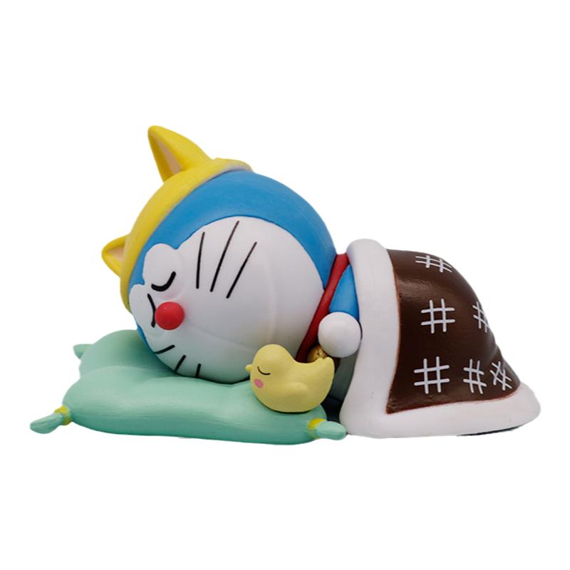 生日礼物 盲盒叮当猫手办哆啦A梦公仔可爱车内饰品创意汽车摆件女