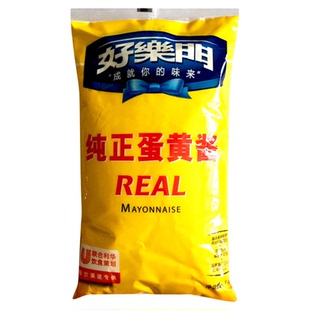 好乐门纯正蛋黄酱1kg西点三明治汉堡酱美乃滋调味酱色拉沙拉拌酱