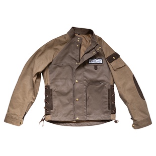 长路计划拉力越野林道防水复古骑行服油蜡夹克永定河夹克