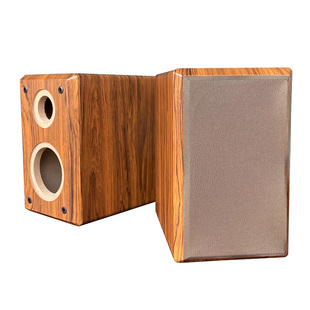 4寸二分频空音箱体木质无源书架音响可定制改孔贵族喇叭单元外壳