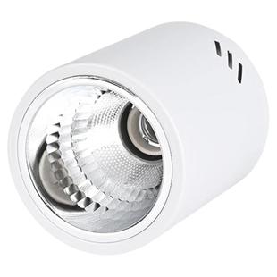 明装圆形筒灯E27螺口灯头4寸5寸8老款式餐厅超市装灯泡吊线灯外壳