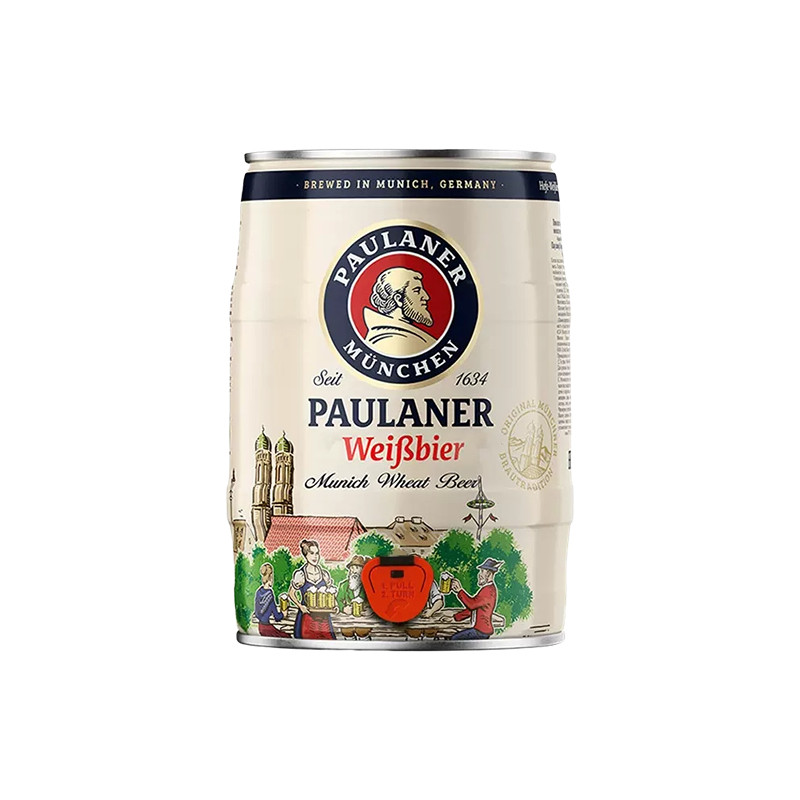 德国进口保拉纳小麦啤酒5L柏龙
