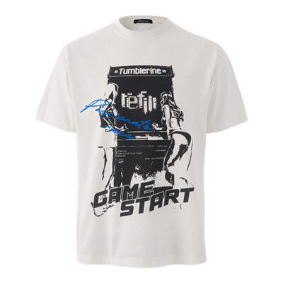 TuM/TumBlerine女郎印花短袖T恤