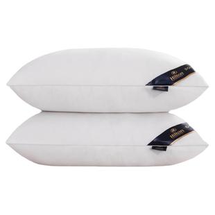 枕头高枕不塌高枕头不塌陷不变形超柔助眠枕家用枕芯真空压缩一对