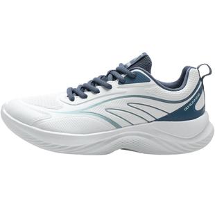 乔丹男鞋运动鞋男款减震跑步鞋2025冬季新款男士鞋子防水皮面跑鞋