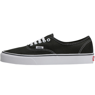 VANS经典黑白低帮Authentic男女鞋帆布鞋板鞋休闲鞋VN000EE3BLK