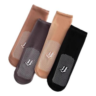 丝袜女夏袜子女短袜夏季薄款点胶