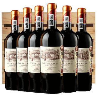 【自营】路易拉菲LOUIS LAFON法国进口红酒超级波尔多干红葡萄酒