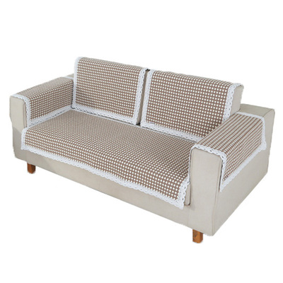 四季棉麻布艺现代防静电鑫地编织