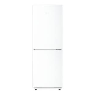 美的195白色超薄双开门家用小型宿舍风冷无霜出租屋节能省电冰箱