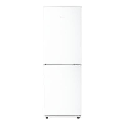 美的195白色超薄双开门家用小型宿舍风冷无霜出租屋节能省电冰箱