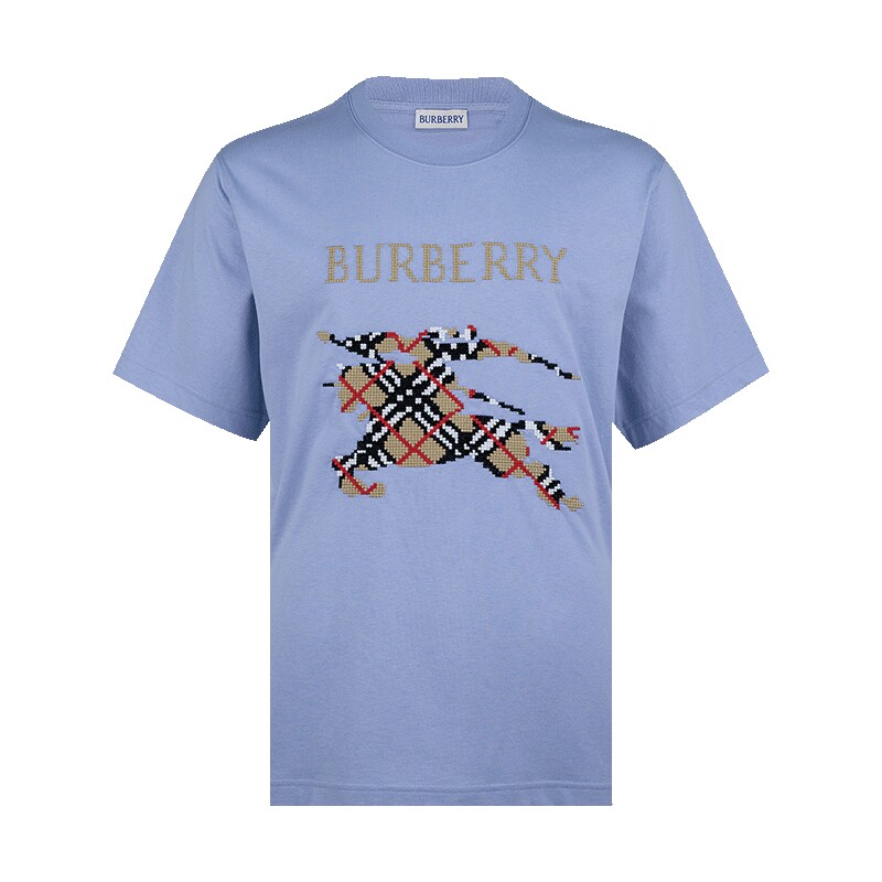 BURBERRY/博柏利图案短袖T恤男士