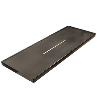 乌金石茶盘家2026年新款家用简约复古整块石头原石天然干泡茶托盘