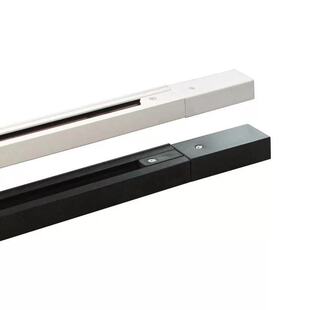 LED射灯轨道灯轨道条加厚全铝铜芯导轨条1米1.5米轨道条连接接头