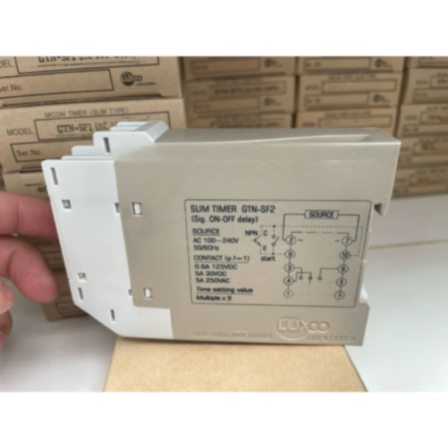 【议价-可维修】韩国LUXCO时间继电器 GTN-SF2 GTN-S3 全新/均有