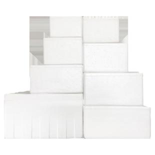 邮政泡沫箱快递专用加厚保温箱商用摆摊保鲜冷冻冷藏大号高密度箱