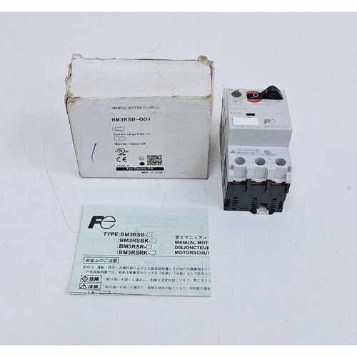 Fuji Electric BM3RSB001 Manual Motor Starter 13A  0.631A