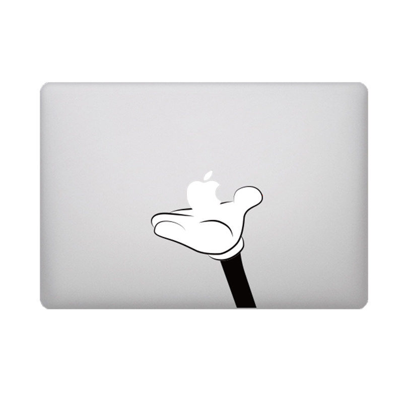 适用MacBook苹果笔记本贴纸 macbook局部贴卡通可爱创意贴不留胶