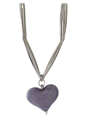 土耳其品牌心型吊坠锁骨链