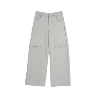 EDGII 2024AW新品卫裤工装裤直筒裤休闲裤显瘦口袋百搭宽松运动