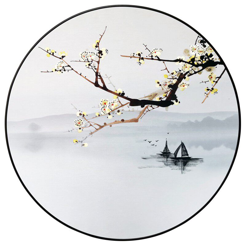 入户玄关客厅装饰画纯手工苏绣