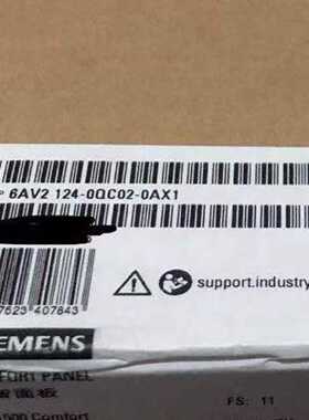 议价西门子12寸HMI 6AV2124-0QC02 支持OPC UA 抗油污涂层设计