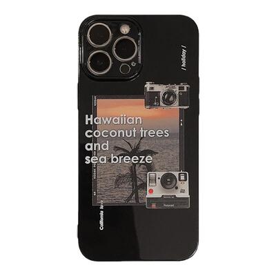 欧美ins冷淡风插画适用iPhone14promax苹果13手机壳11黑色12硅胶15Pro软壳16plus保护套17PROMAX小众Air