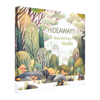 【预售】逃离现实 IG红人插画师Iraville插画艺术作品集 Hideaways: More Art from Iraville 原版英文插画原画设定集