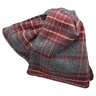 轻奢高定格子发卡发夹女明星同款三角形后脑勺抓夹日常盘发头饰