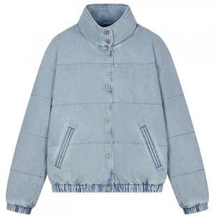 TeenieWeenie小熊女装羽绒服2025年冬季新款清新大熊印花立领外套