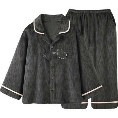 2026新款冬季薄绒睡衣