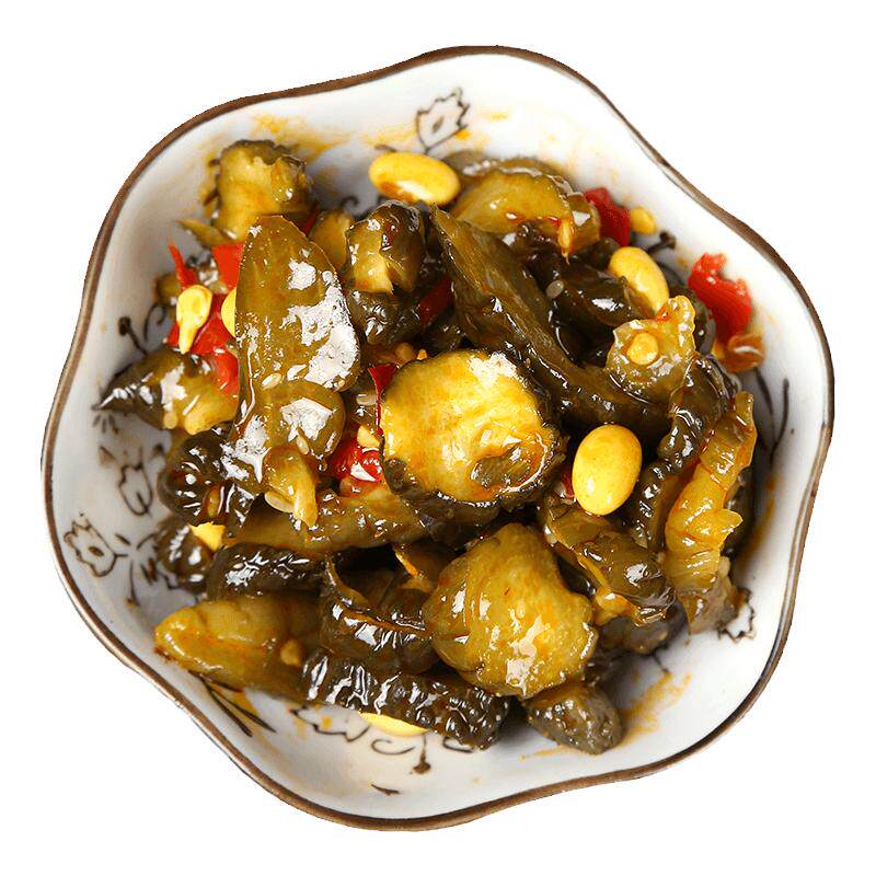酱黄瓜片瓶装一斤大份量酱菜下饭
