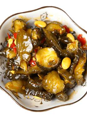 酱黄瓜片瓶装一斤大份量酱菜下饭