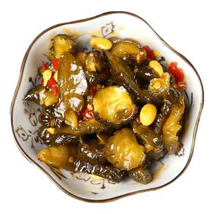 香甜脆皮黄瓜瓶装酱黄瓜腌制黄瓜黄豆下饭菜开胃咸菜酱菜早餐小菜