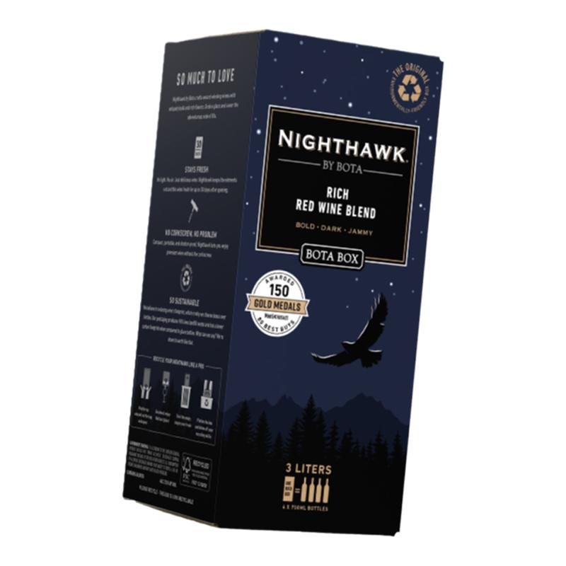 【暗夜柔情】勃塔夜鹰馥郁混酿红葡萄酒3L袋装纸盒装红酒原装进口