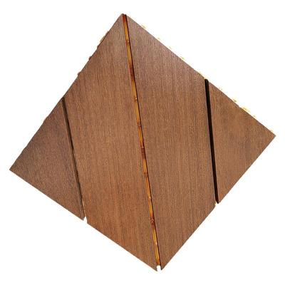 户外阳台实木卡扣拼装木地板